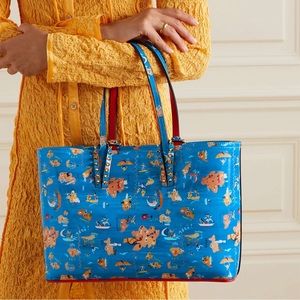 CHRISTIAN LOUBOUTIN
Cabata Small Patent Leather Tote Bag